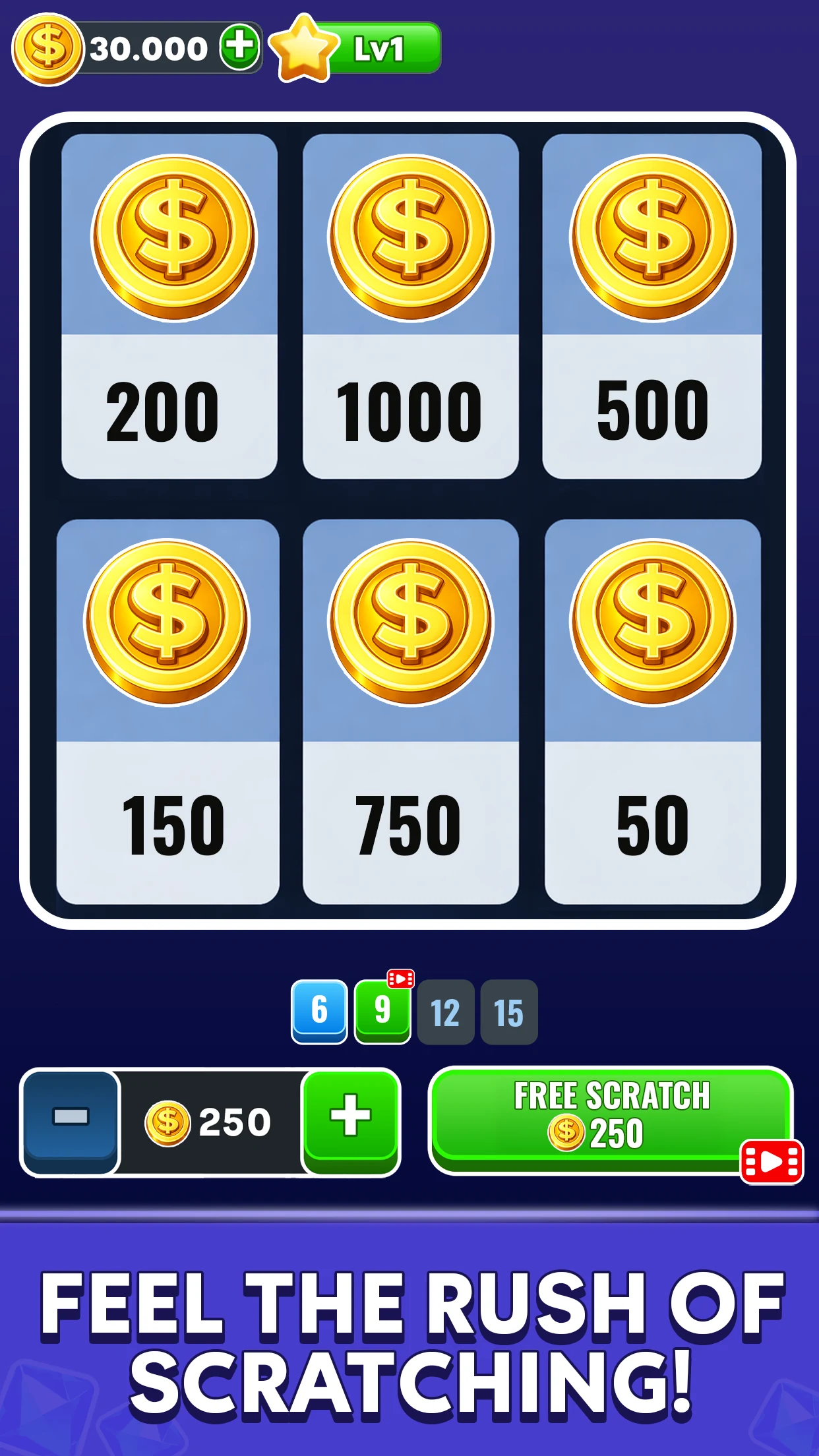 Scratch Cards - Scratch & Win screenshot
