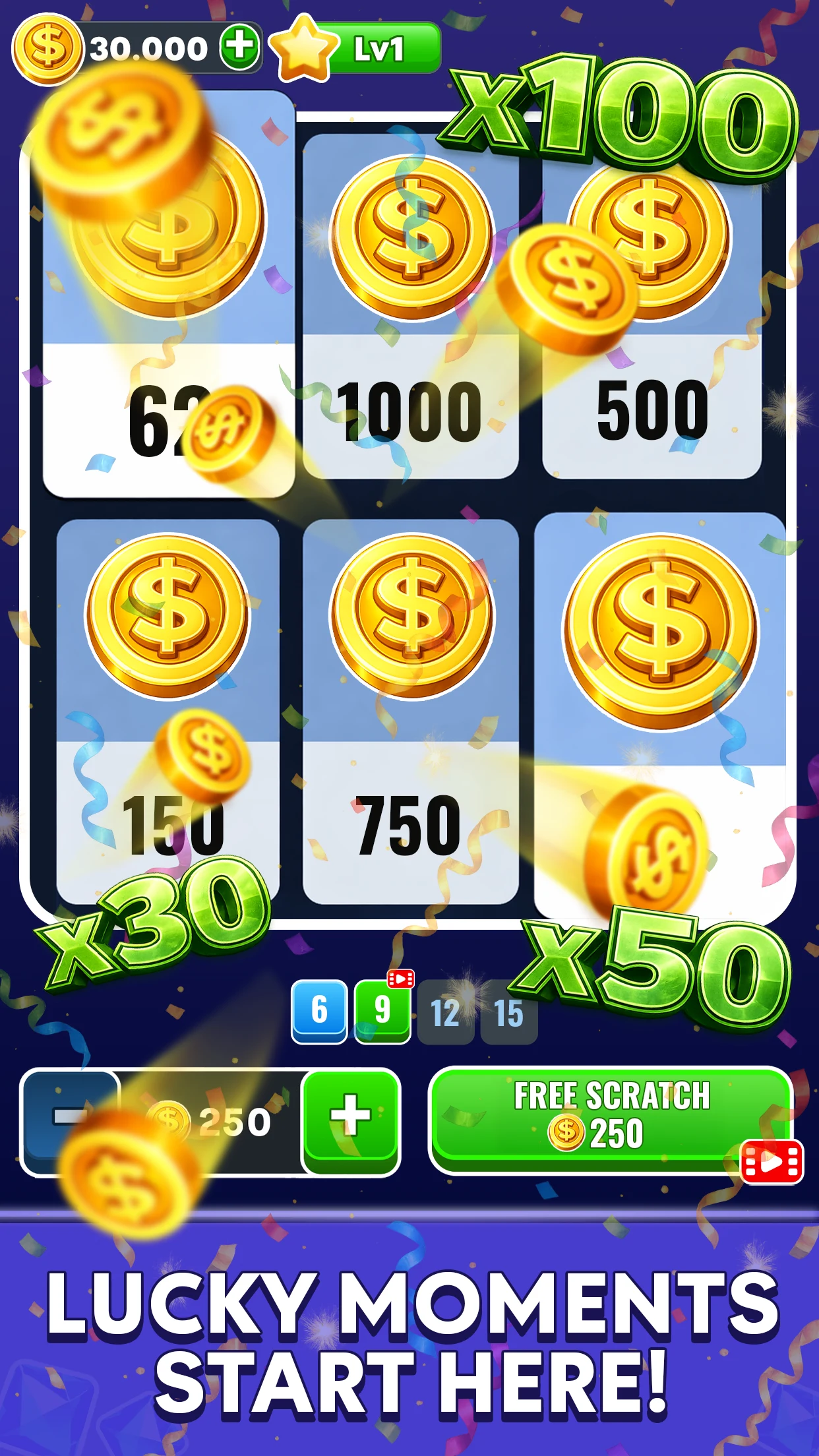 Scratch Cards - Scratch & Win screenshot