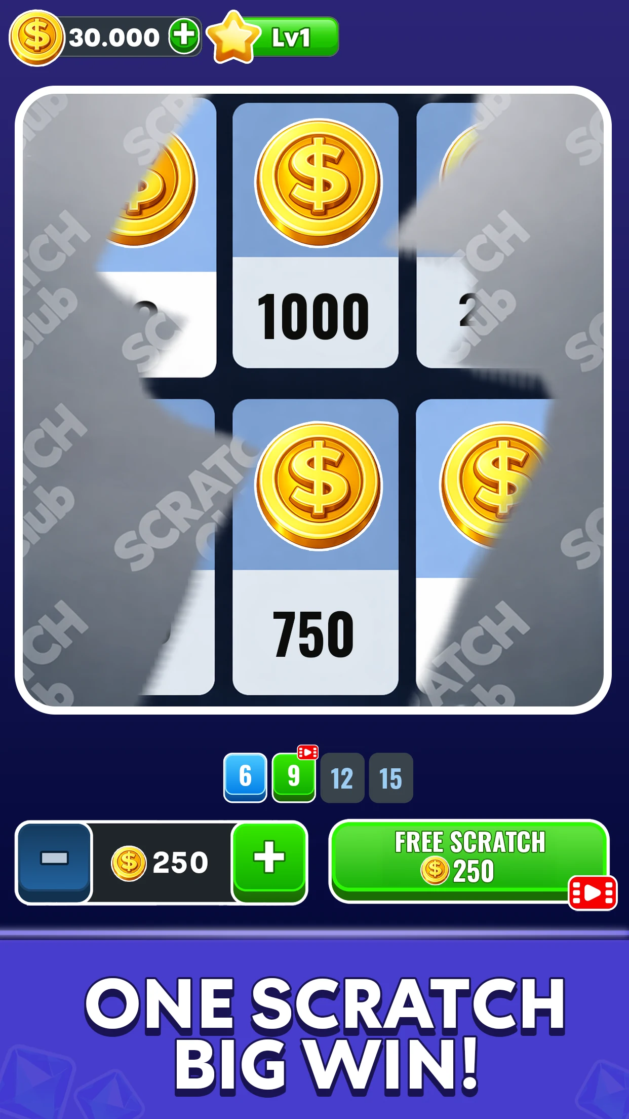 Scratch Cards - Scratch & Win screenshot